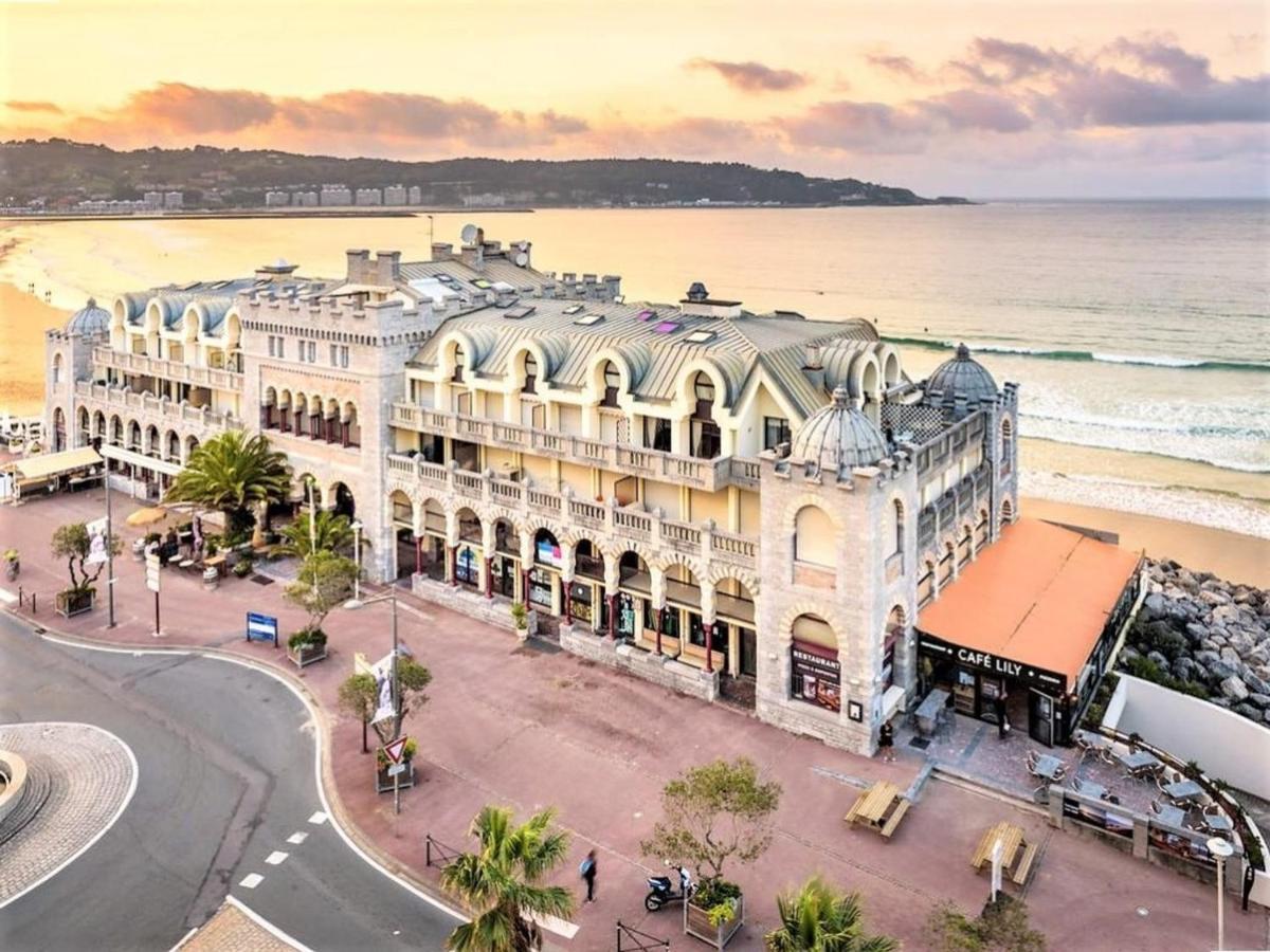Appartement Moderne A 300M De La Plage Avec Terrasse Et Parking Securise - Fr-1-2-417 Hendaye Dış mekan fotoğraf